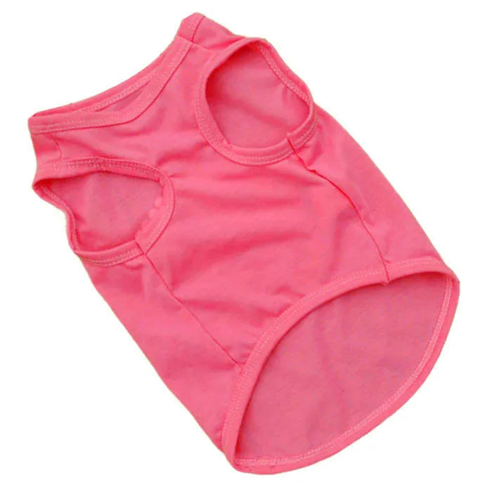 Princess Pink Crown Vest – Stylish Summer Wear for Pets