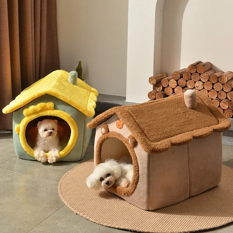 Cozy Foldable Pet Bed for Small Dogs & Cats - My Store