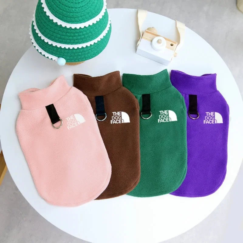 Pet Dog Clothes Autumn Winter Coat Fleece Warm Sweater Vest For Small Chihuahua Bulldog Dogs Jackets Costumes Supplies - My Store