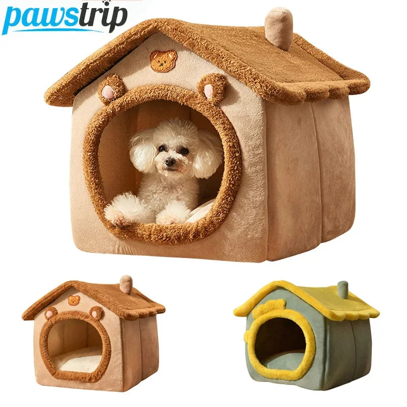 Cozy Foldable Pet Bed for Small Dogs & Cats - My Store