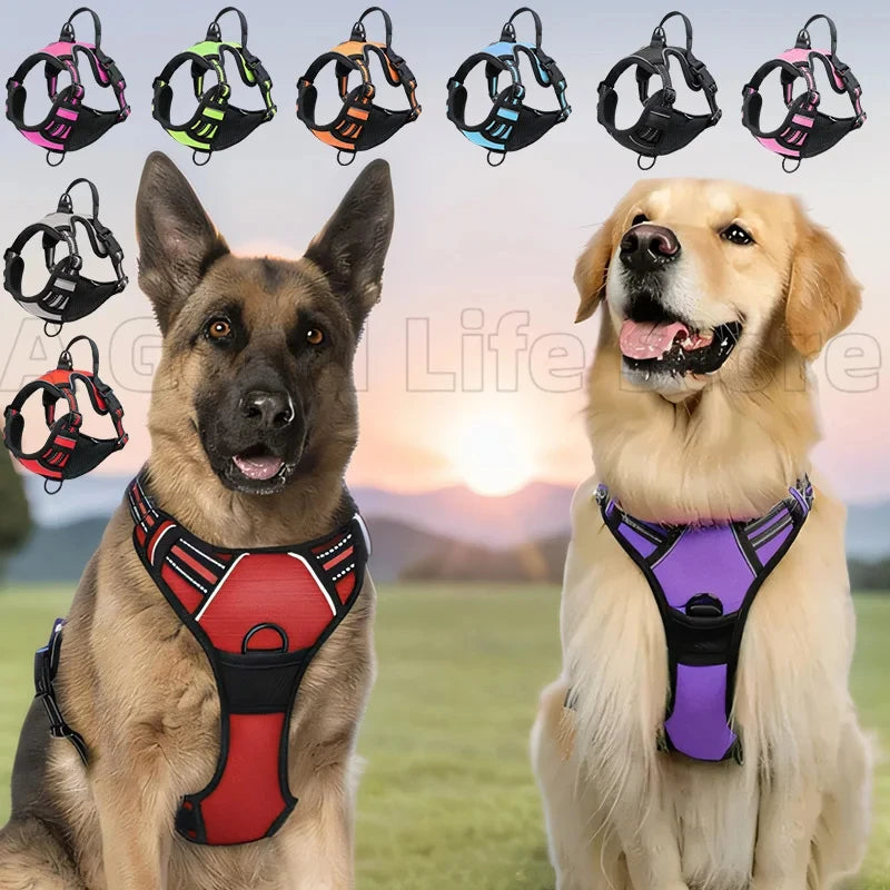 Reflective Dog Harness – Secure, Comfortable, and Adventure-Ready