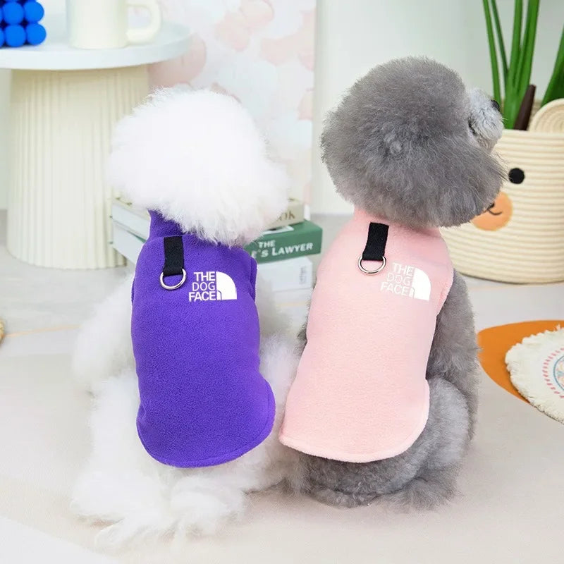 Pet Dog Clothes Autumn Winter Coat Fleece Warm Sweater Vest For Small Chihuahua Bulldog Dogs Jackets Costumes Supplies - My Store