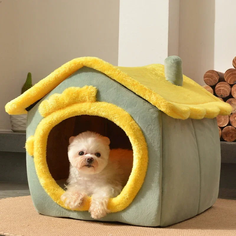 Cozy Foldable Pet Bed for Small Dogs & Cats - My Store