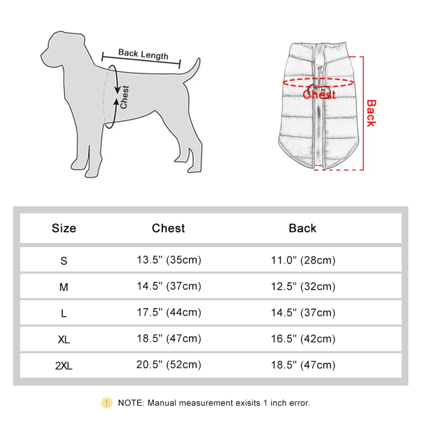 Warm and Cozy Dog Vest – Perfect for Autumn and Winter